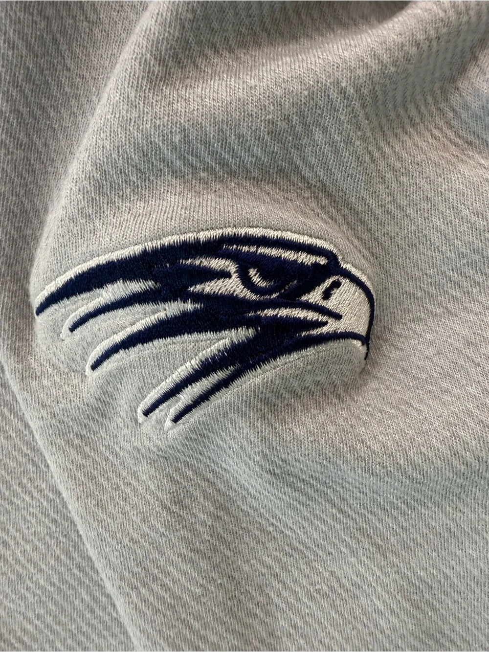 Nike Light Grey & Navy Basketball Quarter-Zip Pullover